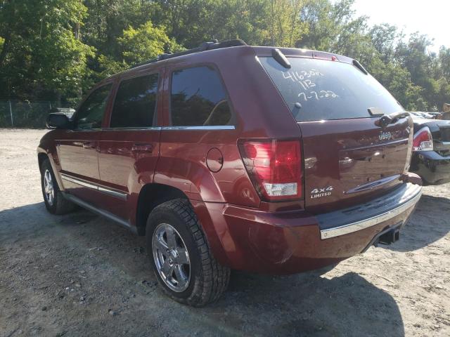 Photo 3 from auction – 2007 JEEP GRAND CHER with VIN 1J8HR58247C590393