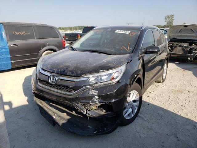 Photo 2 from auction – 2015 HONDA CR-V EXL with VIN 2HKRM4H74FH628451
