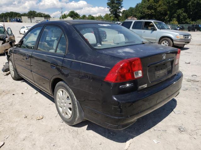 Photo 3 from auction – 2004 HONDA CIVIC LX with VIN 2HGES16544H555318