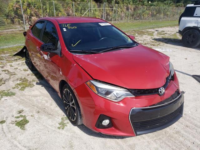 TOYOTA COROLLA L 2015 with VIN 2T1BURHEXFC448889 - Photo from auction