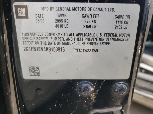 Photo 10 from auction – 2010 CHEVROLET CAMARO LT with VIN 2G1FB1EV4A9108913