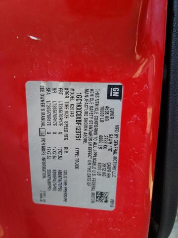 Photo 10 from auction – 2011 CHEVROLET SILVERADO with VIN 1GC1KXC8XBF123751