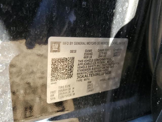 Photo 10 from auction – 2019 GMC TERRAIN SL with VIN 3GKALTEV8KL155438