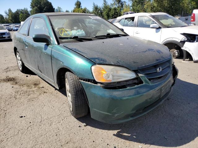HONDA CIVIC SI 2001 with VIN 1HGEM21991L021076 - Photo from auction