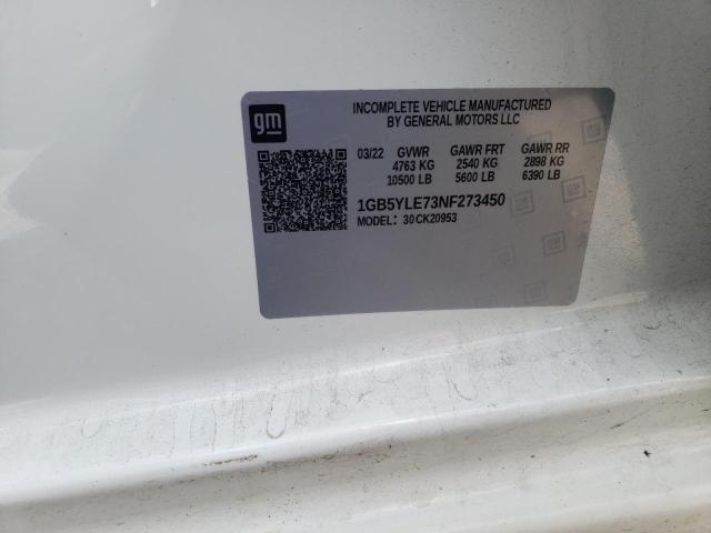 Photo 10 from auction – 2022 CHEVROLET SILVERADO with VIN 1GB5YLE73NF273450