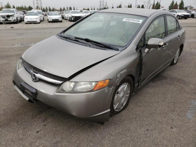 Photo 2 from auction – 2008 HONDA CIVIC HYBR with VIN JHMFA362X8S024404