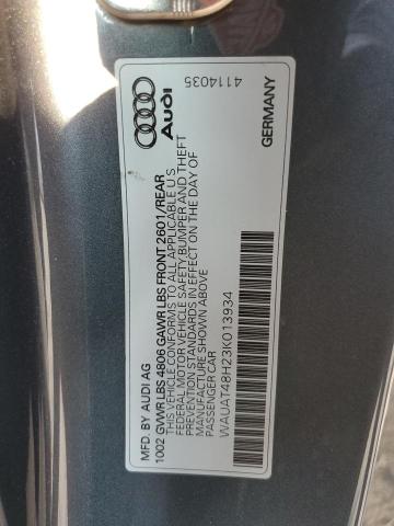 Photo 10 from auction – 2003 AUDI A4 3.0 CAB with VIN WAUAT48H23K013934