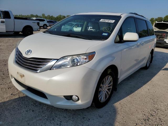 Photo 2 from auction – 2015 TOYOTA SIENNA XLE with VIN 5TDYK3DC6FS592318