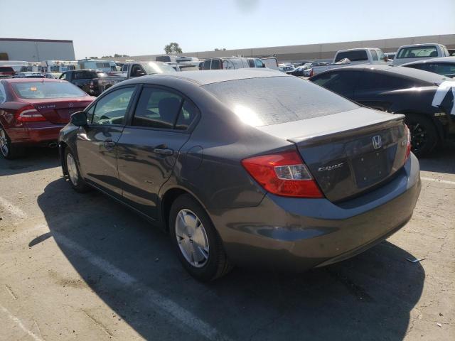 Photo 3 from auction – 2012 HONDA CIVIC HF with VIN 2HGFB2F65CH519493