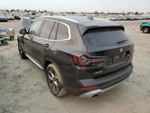 Photo 3 from auction – 2022 BMW X3 XDRIVE3 with VIN 5UX53DP05N9J71760