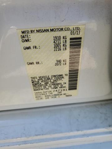 Photo 10 from auction – 2013 NISSAN ALTIMA 2.5 with VIN 1N4AL3AP1DC247191
