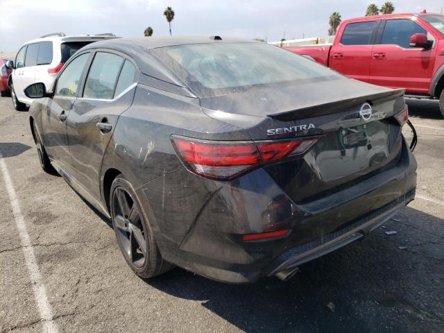 Photo 3 from auction – 2022 NISSAN SENTRA SR with VIN 3N1AB8DV1NY213428
