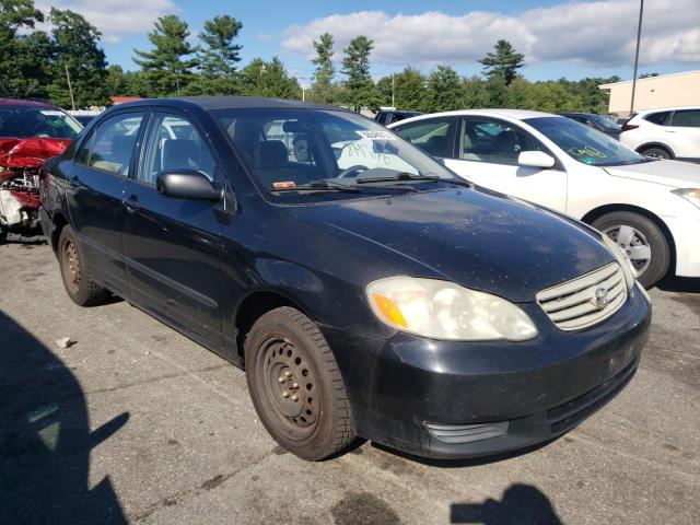 TOYOTA COROLLA CE 2003 with VIN 2T1BR32E13C039053 - Photo from auction