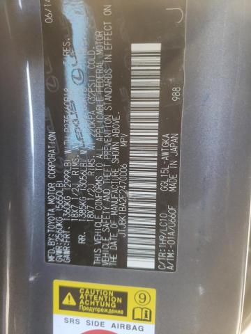 Foto 10 de la subasta – 2015 LEXUS RX 350 BAS con VIN JTJBK1BA2F2470006