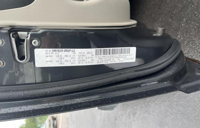 Photo 10 from auction – 2012 CHRYSLER TOWN & COU with VIN 2C4RC1CG6CR175957
