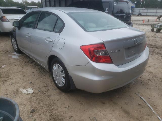 Photo 3 from auction – 2012 HONDA CIVIC with VIN 19XFB2F5XCE072080