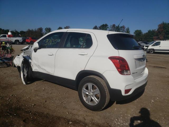 Photo 3 from auction – 2018 CHEVROLET TRAX LS with VIN KL7CJNSB2JB599945
