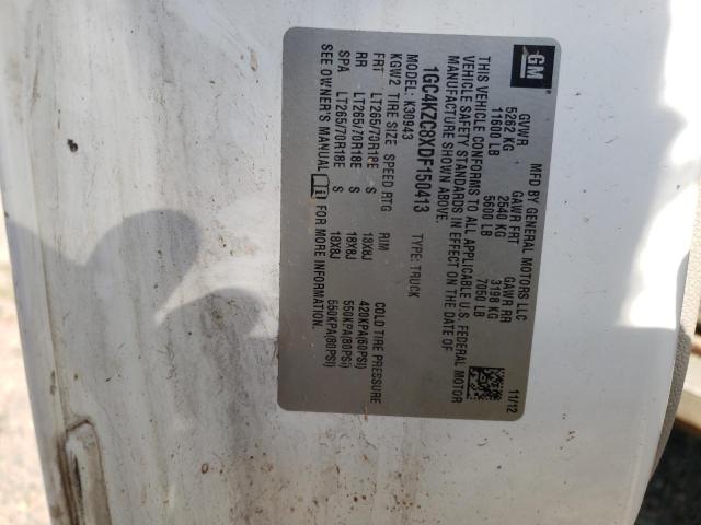 Photo 10 from auction – 2013 CHEVROLET SILVERADO with VIN 1GC4KZC8XDF150413