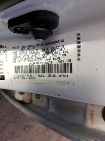 Photo 10 from auction – 2008 TOYOTA COROLLA CE with VIN 1NXBR32E08Z940078
