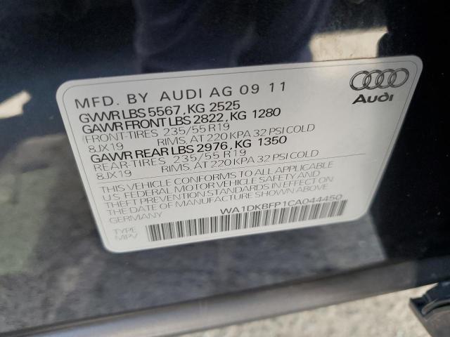 Photo 10 from auction – 2012 AUDI Q5 PREMIUM with VIN WA1DKBFP1CA044450