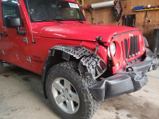 Photo 9 from auction – 2016 JEEP WRANGLER U with VIN 1C4BJWDG2GL326195