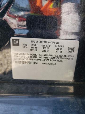 Photo 10 from auction – 2015 CHEVROLET SONIC LT with VIN 1G1JC6SH4F4111453