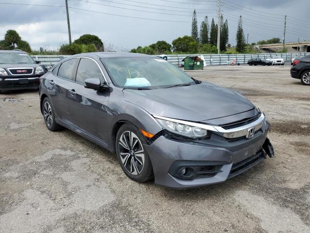 HONDA CIVIC EX 2016 with VIN 2HGFC1F35GH646568 - Photo from auction