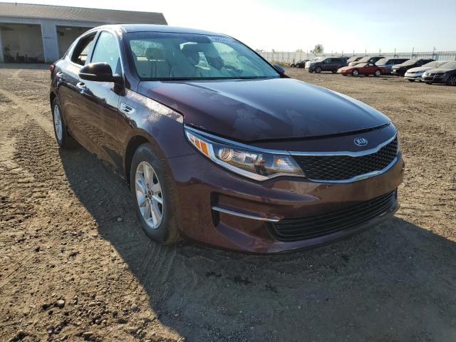 KIA OPTIMA LX 2016 with VIN 5XXGT4L30GG102796 - Photo from auction