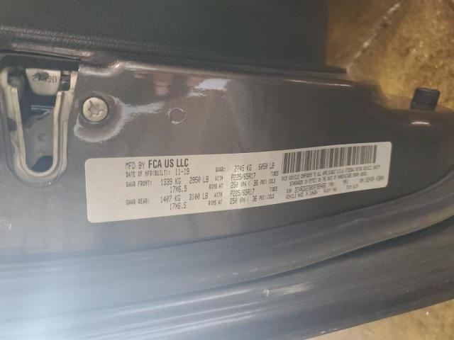 Photo 10 from auction – 2019 DODGE GRAND CARA with VIN 2C4RDGEG8KR785466