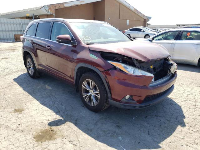 Foto 1 de la subasta – 2014 TOYOTA HIGHLANDER con VIN 5TDJKRFH5ES020328