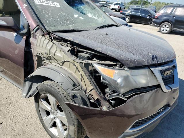 Photo 9 from auction – 2010 ACURA MDX TECHNO with VIN 2HNYD2H46AH502822
