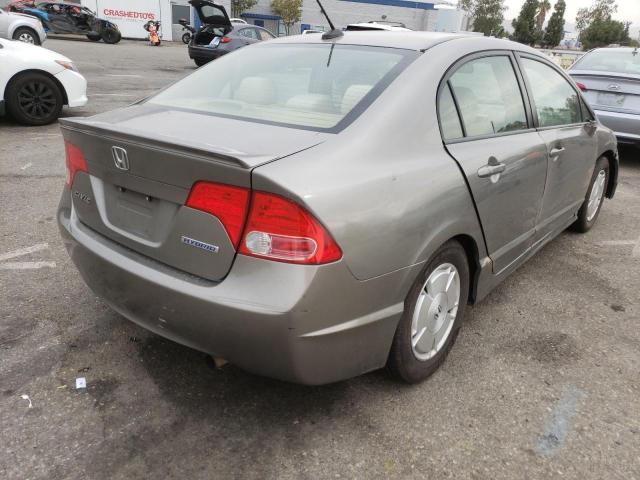 Photo 4 from auction – 2008 HONDA CIVIC HYBR with VIN JHMFA362X8S024404