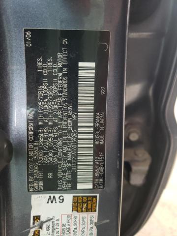 Photo 10 from auction – 2006 TOYOTA HIGHLANDER with VIN JTEEP21A160159263