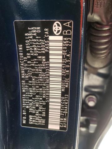 Photo 10 from auction – 2019 TOYOTA COROLLA L with VIN 5YFBURHE9KP933115