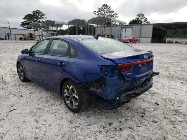 Photo 3 from auction – 2020 KIA FORTE FE with VIN 3KPF24AD3LE243701