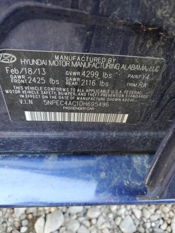 Photo 10 from auction – 2013 HYUNDAI SONATA SE with VIN 5NPEC4AC1DH695496