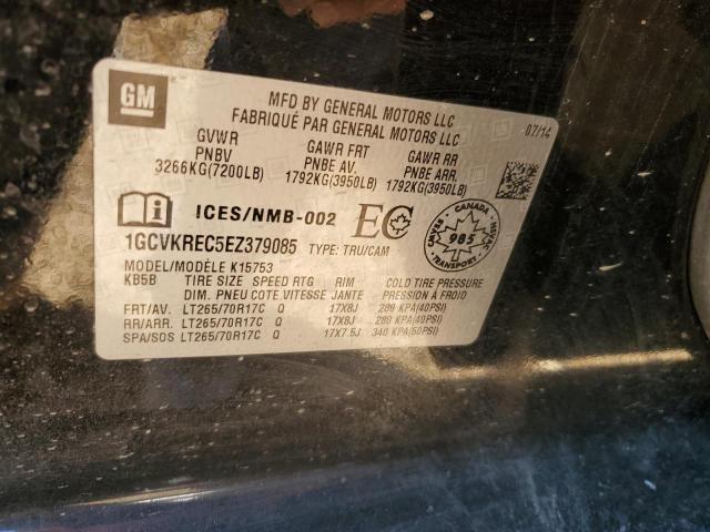 Photo 10 from auction – 2014 CHEVROLET SILVERADO with VIN 1GCVKREC5EZ379085