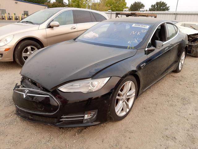 Photo 2 from auction – 2015 TESLA MODEL S with VIN 5YJSA1E12FF106912