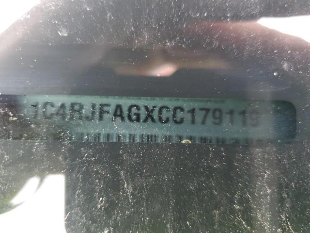 Photo 10 from auction – 2012 JEEP GRAND CHER with VIN 1C4RJFAGXCC179119