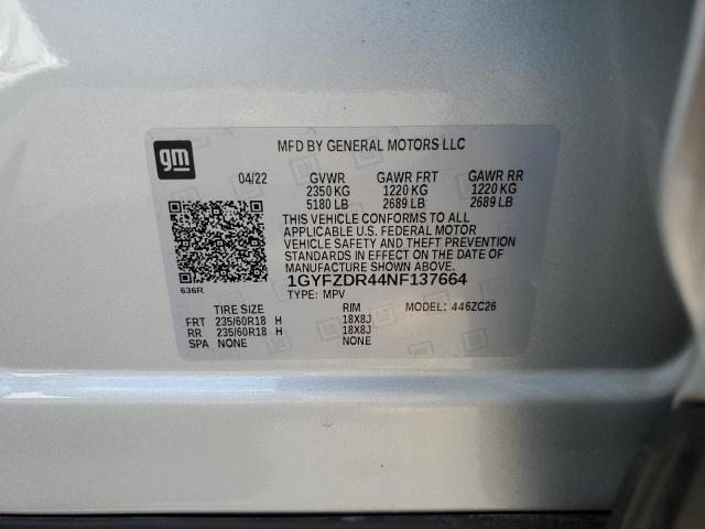 Photo 10 from auction – 2022 CADILLAC XT4 PREMIU with VIN 1GYFZDR44NF137664