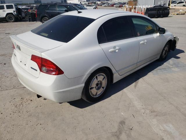 Photo 4 from auction – 2008 HONDA CIVIC HYBR with VIN JHMFA36238S017522