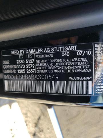 Photo 10 from auction – 2011 MERCEDES-BENZ E 350 4MAT with VIN WDDHF8HB6BA300649