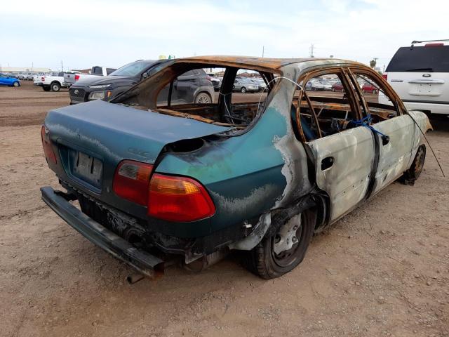 Photo 4 from auction – 2000 HONDA CIVIC BASE with VIN 2HGEJ6615YH528597