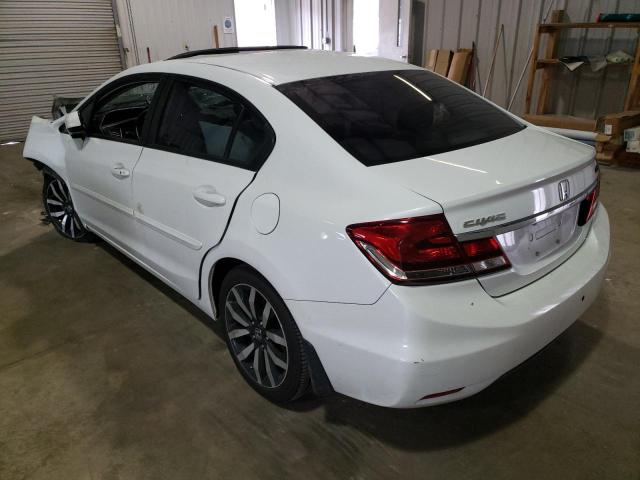 Photo 3 from auction – 2015 HONDA CIVIC EXL with VIN 19XFB2F96FE013891