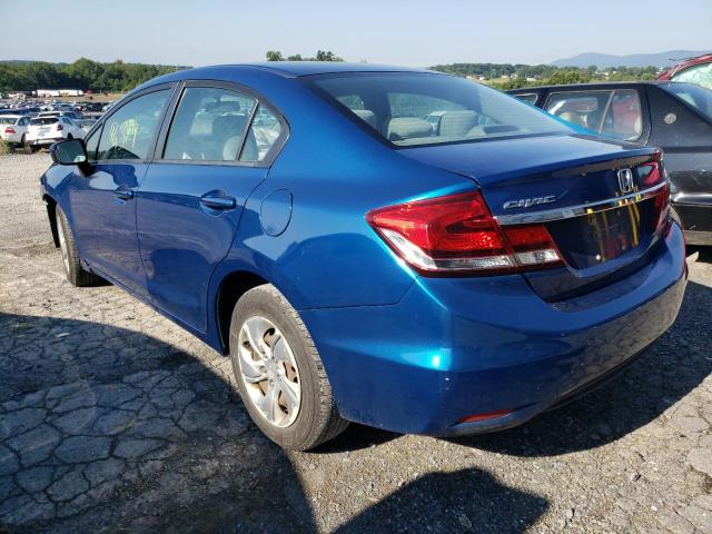 Photo 3 from auction – 2014 HONDA CIVIC LX with VIN 19XFB2F57EE250255