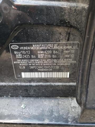Photo 10 from auction – 2013 HYUNDAI SONATA SE with VIN 5NPEC4AC7DH531220