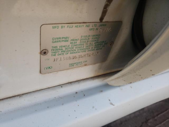 Photo 10 from auction – 2006 SUBARU FORESTER 2 with VIN JF1SG63636H719153