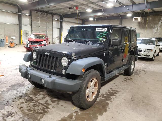 Photo 2 from auction – 2016 JEEP WRANGLER U with VIN 1C4BJWDG8GL168137