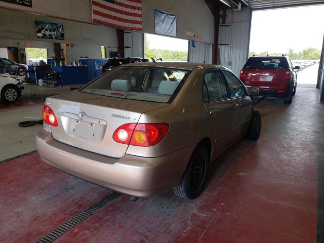 Photo 4 from auction – 2004 TOYOTA COROLLA CE with VIN 2T1BR32E74C267544