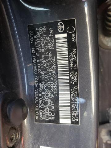 Photo 10 from auction – 2013 TOYOTA PRIUS with VIN JTDKN3DU2D5549944